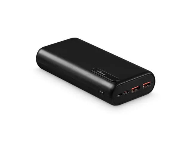 MR756 Powerbank 20.00mAh 2x USB-A 1x USB-C Zwart Quick Charge
