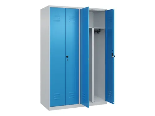 PBM-locker,HxBxD 1850x1200x500mm,4vak,vak B 300mm,draaigrendel