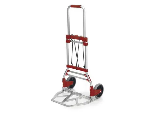 aluminium steekwagen,draagverm. 100kg,steekplaat BxD 483x343mm