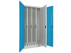 verticale kast cil.slot HxBxD 1950x1000x600mm RAL7035 front RAL5012