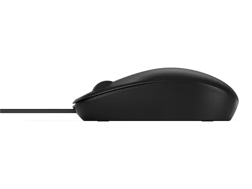 Muis HP 125 bedraad zwart