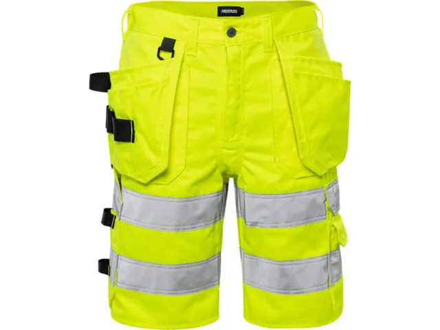 Fristads 2028 PLU short, fluo geel, maat C52, per stuk