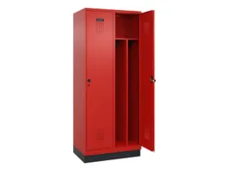 locker voor scheiding van kleding,HxBxD 1950x800x500mm,2vak