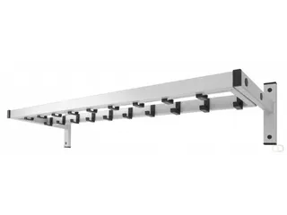 Wand Kapstok Vepa Bins Safe met 19 haken grijs - 3