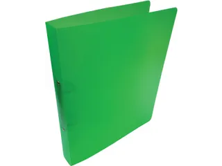 ringmap, voor ft A4, uit PP, 2 ringen van 25mm, transparant gro - 1