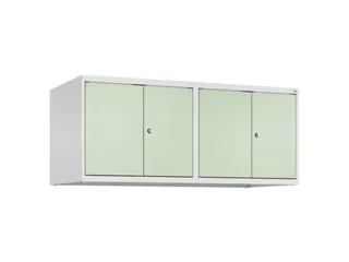 opzetkast,v. locker voor scheiding van kleding,4vak.,vak B 300mm - 2
