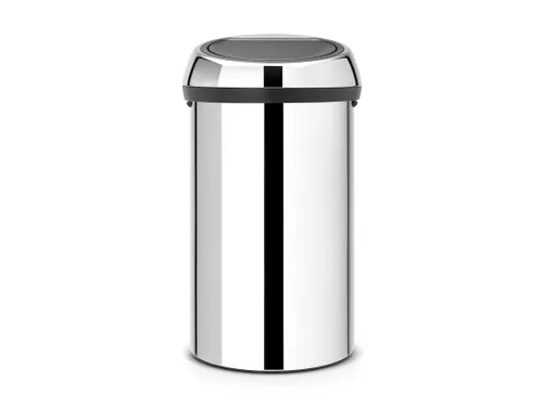Afvalbak Touch Bin 60 Liter Rvs