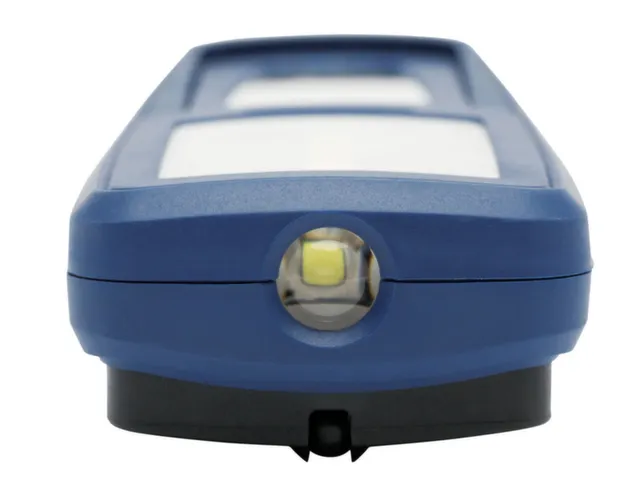 accu-werklamp,1 COB-led,500lumen,spot 175lumen,display-weergave