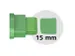 Acrylmarker Schneider Paint-It 330 15mm groen