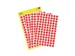 Etiket Avery Zweckform 3010 Rond Ø8mm Rood 416 Stuks