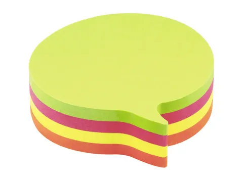 Info Shaped Sticky Notes 70X70 Tekstballon Assorti 200 Vel