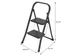Escabeau aluminium 2 marches SL200 noir