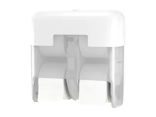 OptiServe Hulsloos Toiletpapier Dispenser 4-rol Wit - 1