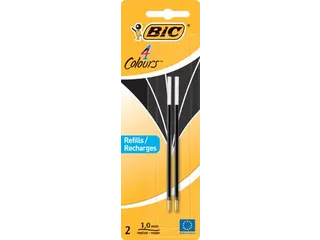 vulling voor balpen 4 Colours Medium 2 stuks zwart - 2