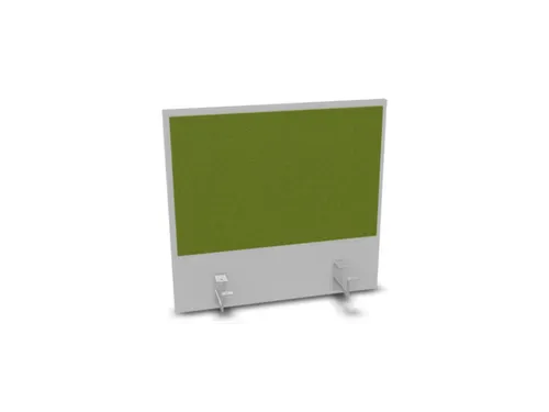 opzetpaneel v. bureau aanbouw achter MP-lichtgrijs BN7048-groen 600mm