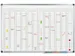Jaarplanner Legamaster Premium Verticaal 60x90cm