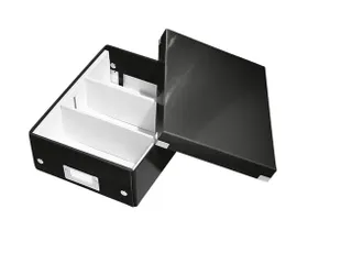 Sorteerbox WOW Click & Store 220x100x282mm zwart 84% gerecycled karton - 3