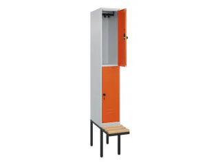 Dubbeldekse dekenkist,HxBxD 2120x300x815mm,1x2vak.,vak B 300mm - 2