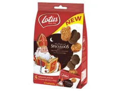 speculoos Sinterklaaskoekjes met chocolade, pak van 6 x 25 g