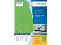 Herma 4549 Gekleurde Etiketten 45.7x21.2mm Groen permanent