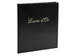 Livre d'or Balacron avec titre 140 pages blanches - 21x19 cm vertical