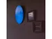 Horloge murale NeXtime 'blauw Moon Dome' Ø35cm verre bombé