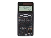 Calculator Sharp ELW506TGY zwart-grijs wetenschappelijk write view