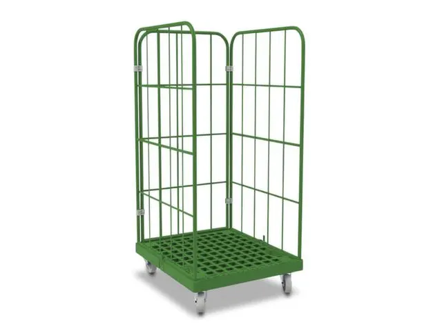 rolcontainer,draagverm. 500kg,HxLxB 1530x815x724mm,nuttige H 1350mm