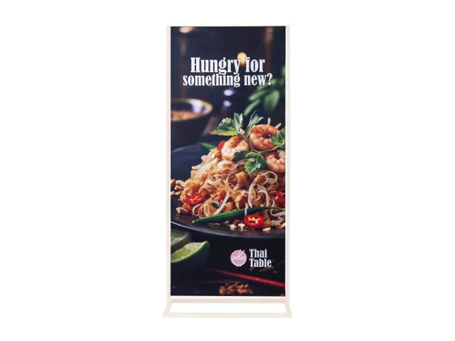 Print voor Banner Stand Rustiek 85x200cm PVC-vrij