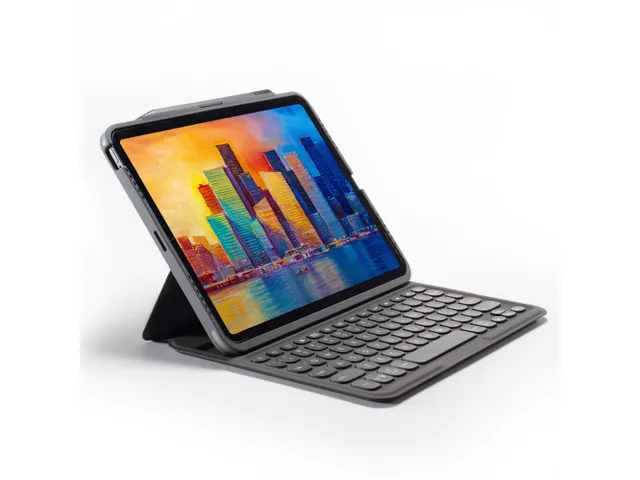 ZAGG Pro Keys, Sans fil, Bluetooth, QWERTY, Gris