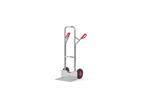 Alu steekwagen A1326P 200kg aluminium polyurethaan wielen
