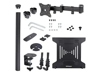 Monitorarm voor Laptop of Monitor Zwart - 9