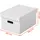 Home opbergdoos 26,5 x 36,5 x 20,5 cm wit pak van 3