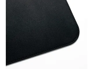 Onderlegger oprolbaar Sigel zwart-rood, 800x300x2mm imitatieleer, dubb - 3