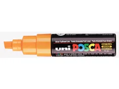 Verfstift Posca PC8K Brede punt 8mm schuin oranje