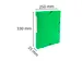 Klasseerdoos PP rug 25mm A4 lichtgroen