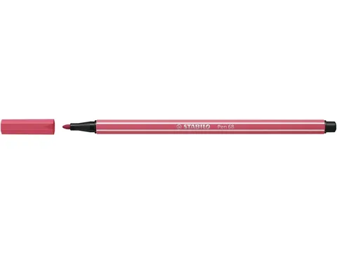 Viltstift STABILO Pen 68/49 medium aardbeienrood