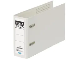 Rado Plast ordner voor A5 dwars wit rug van 7,5 cm