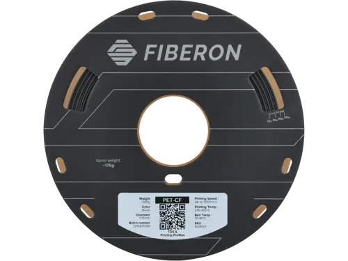 Fiberon PET-CF17 Black Filament 1,75 mm / 500 g
