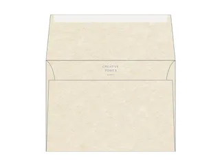 Envelop C5 162x229mm Keaykolour 170µm Parchment Natural 120 Gram - 1