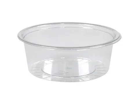 Cup rond transparant 75mm 80ml PET pak 1000 stuks