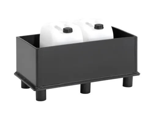 Opvangbak Hdpe 870x470x415mm V. 2x60l M. Poten Open Volume 60l