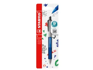 Balpen STABILO pointball colorful medium blauw blister à 1 stuk - 1