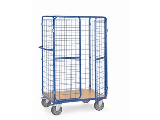 Pakketwagen 8582-3d Draadgaas Dubbele Vleugeldeur Dak 600kg 1000x700mm - 1