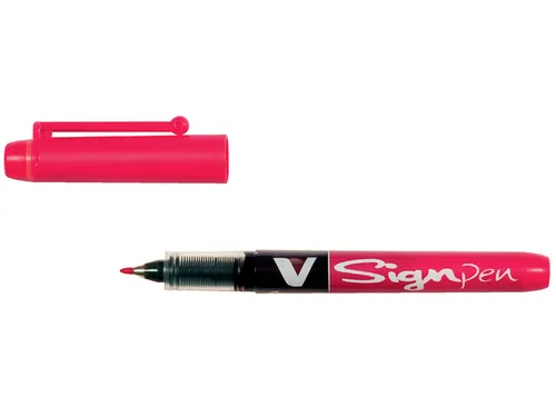 Fineliner Pilot V-Sign Pen Medium Punt Rood