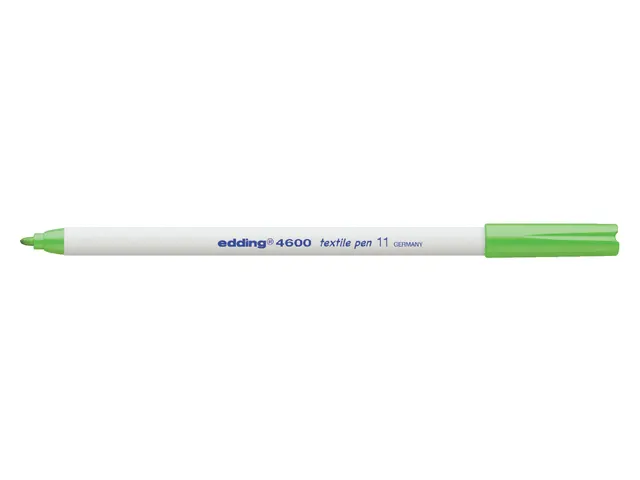 Viltstift edding 4600 textiel rond lichtgroen 1mm