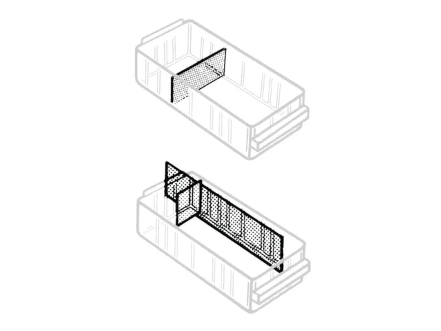 Diepteverdelers Voor Magazijnunit Hxb Sortering