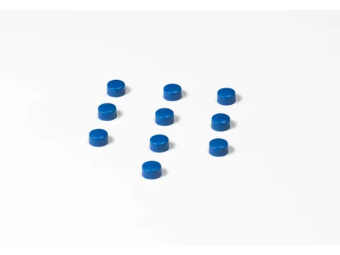Smit Visual Memomagneten ø 10mm Blauw