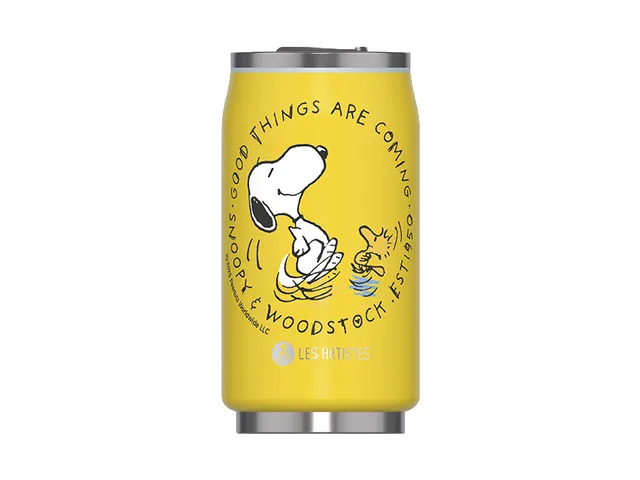 Canette Isotherme Les Artistes Paris boîte 280ml Bright Snoopy avec p