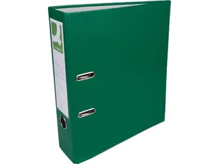 Q-connect ordner A4 PP en karton 80mm rug Groen - 2